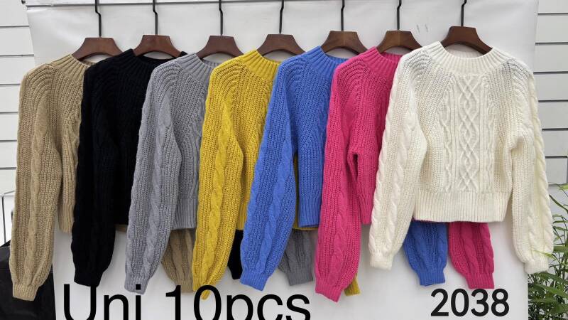 Swetry damskie Roz Standard, Mix Kolor .Paczka 10 szt