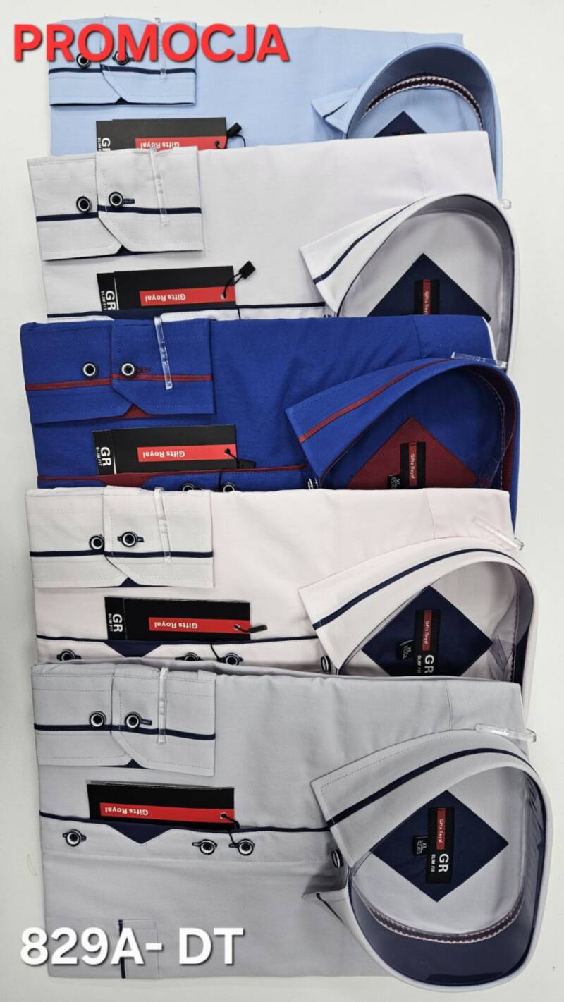 Koszula męska Roz 39-46, Mix Kolor .Paczka 30 szt