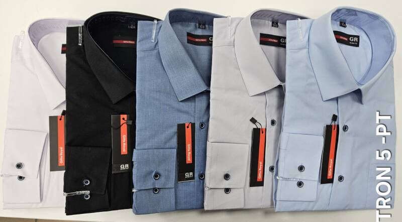 Koszula męska Roz 39-46, Mix Kolor .Paczka 30 szt