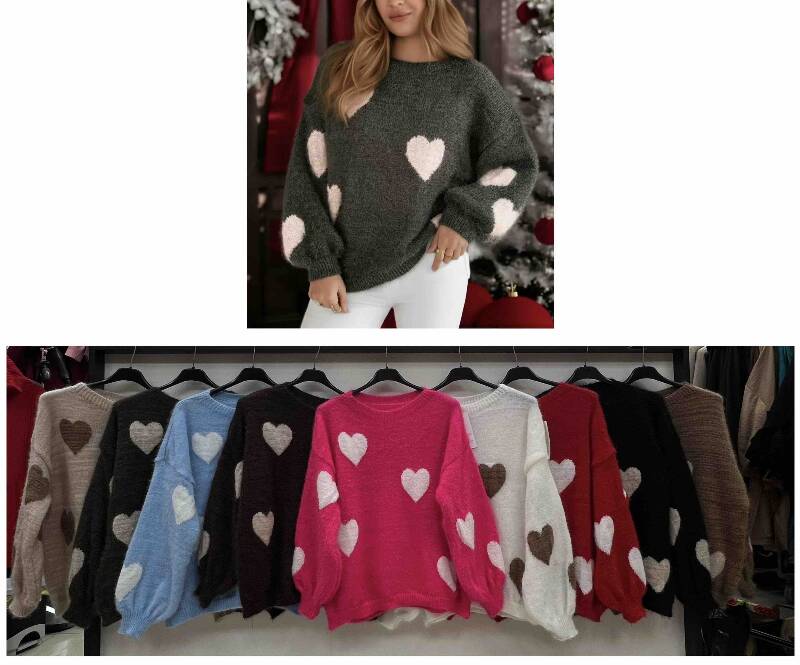 Swetry damskie (Włoskie produkt) Roz Standard, Mix Kolor Paczka 5 szt