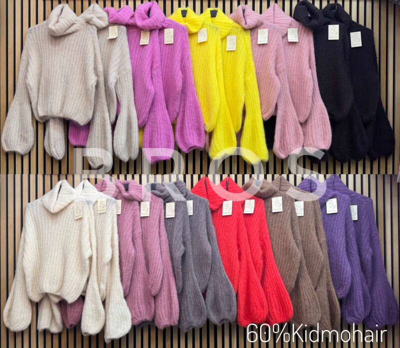 Swetry damskie (Włoskie produkt) Roz Standard, Mix Kolor Paczka 5 szt