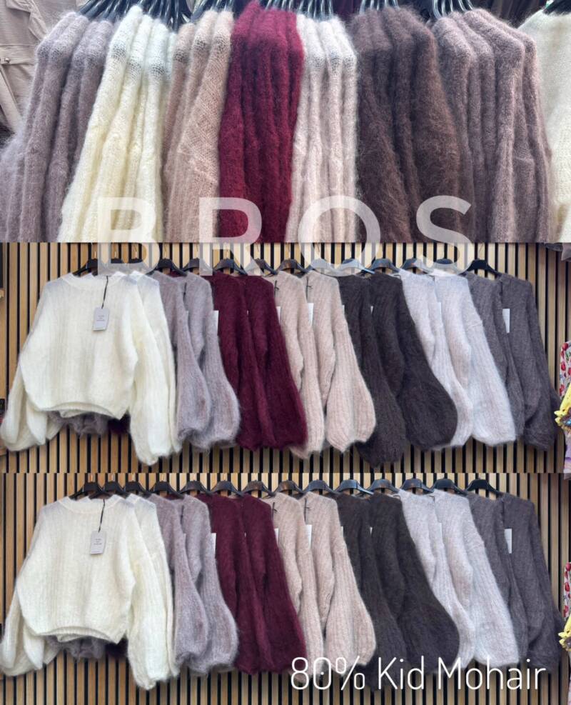 Swetry damskie (Włoskie produkt) Roz Standard, Mix Kolor Paczka 5 szt