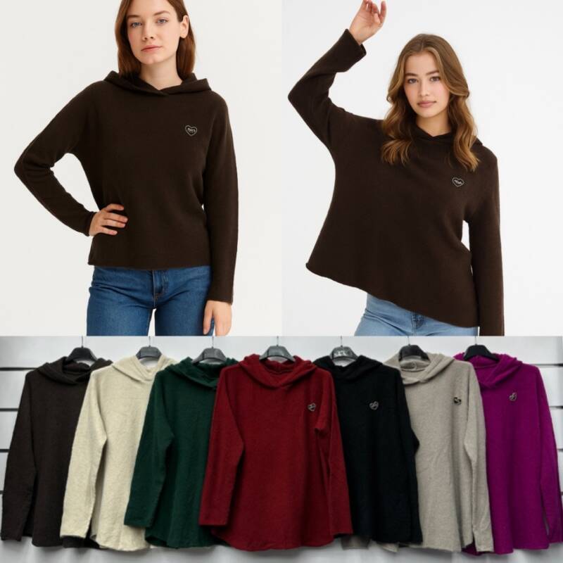 Bluzy damskie (Włoskie produkt) Roz Standard, Mix Kolor Paczka 5 szt