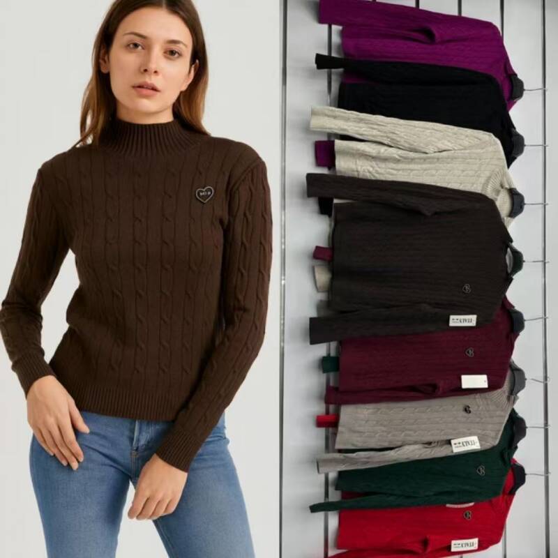 Swetry damskie (Włoskie produkt) Roz Standard, Mix Kolor Paczka 5 szt