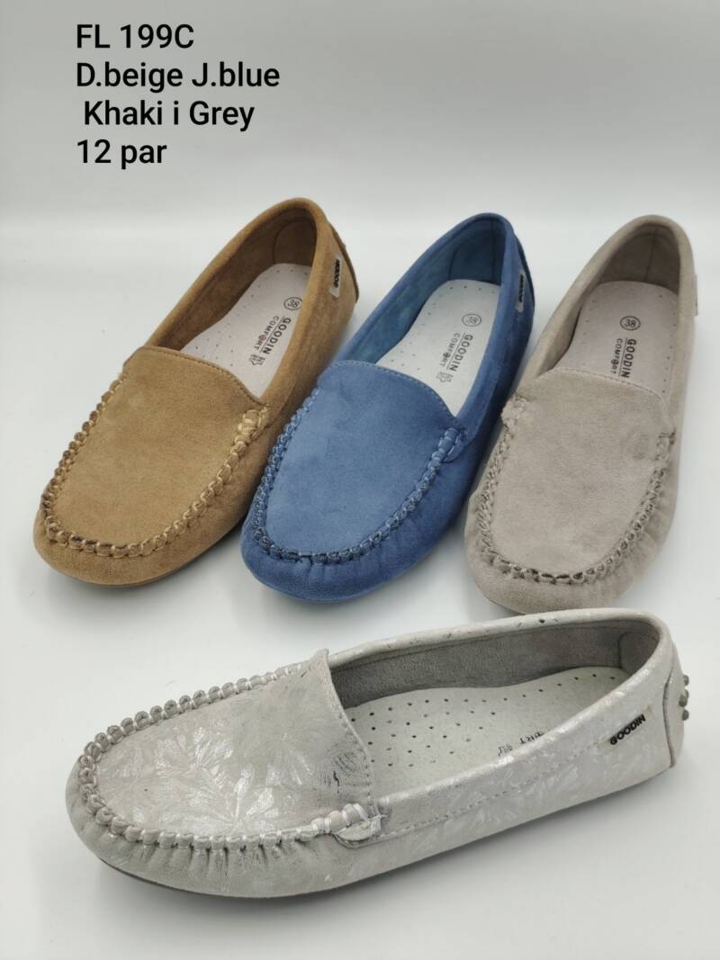 Balerinki/ Espadryle damskie Roz 36-41/ 12 par