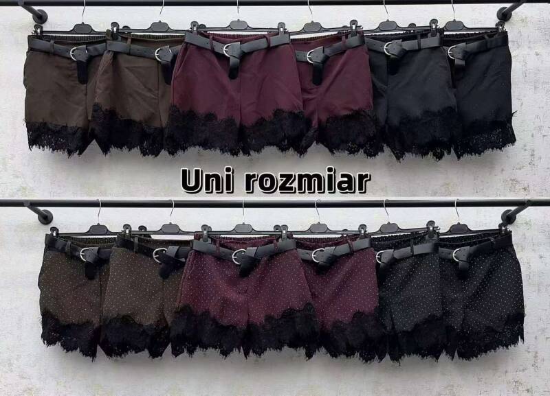  Szorty damskie (Włoskie produkt) Roz Standard, Mix Kolor Paczka 5 szt