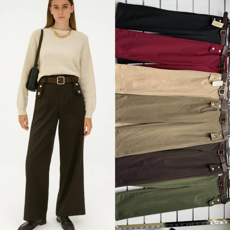 Spodnie damskie (Włoskie produkt) Roz Standard, Mix Kolor Paczka 5 szt