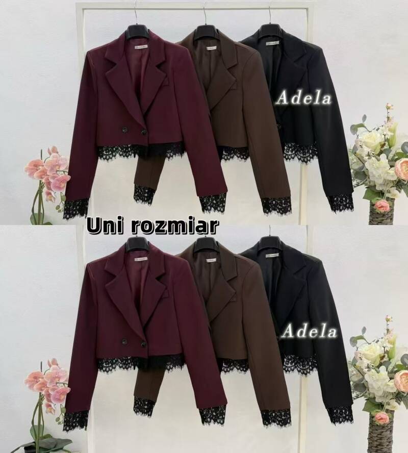 Płaszcze Damskie  (Włoskie produkt) Roz Standard, Mix Kolor Paczka 5 szt