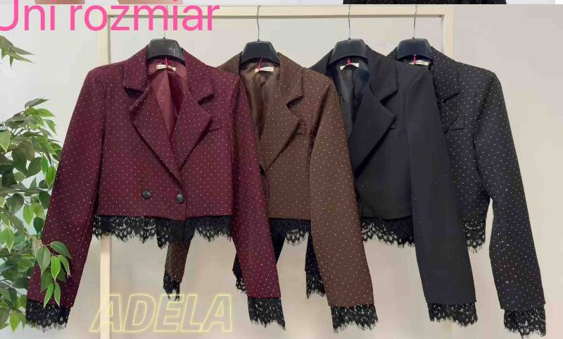 Płaszcze Damskie  (Włoskie produkt) Roz Standard, Mix Kolor Paczka 5 szt