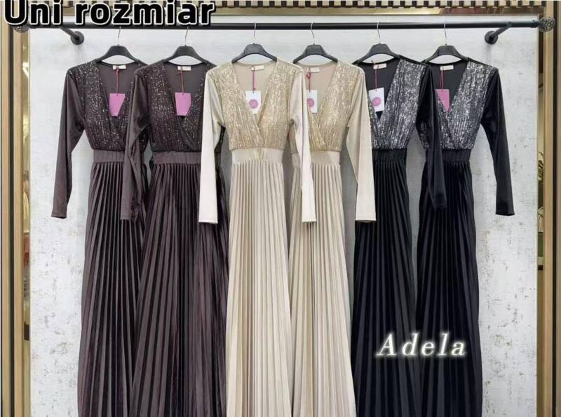 Sukienki damskie (Włoskie produkt) Roz Standard, Mix Kolor Paczka 5 szt