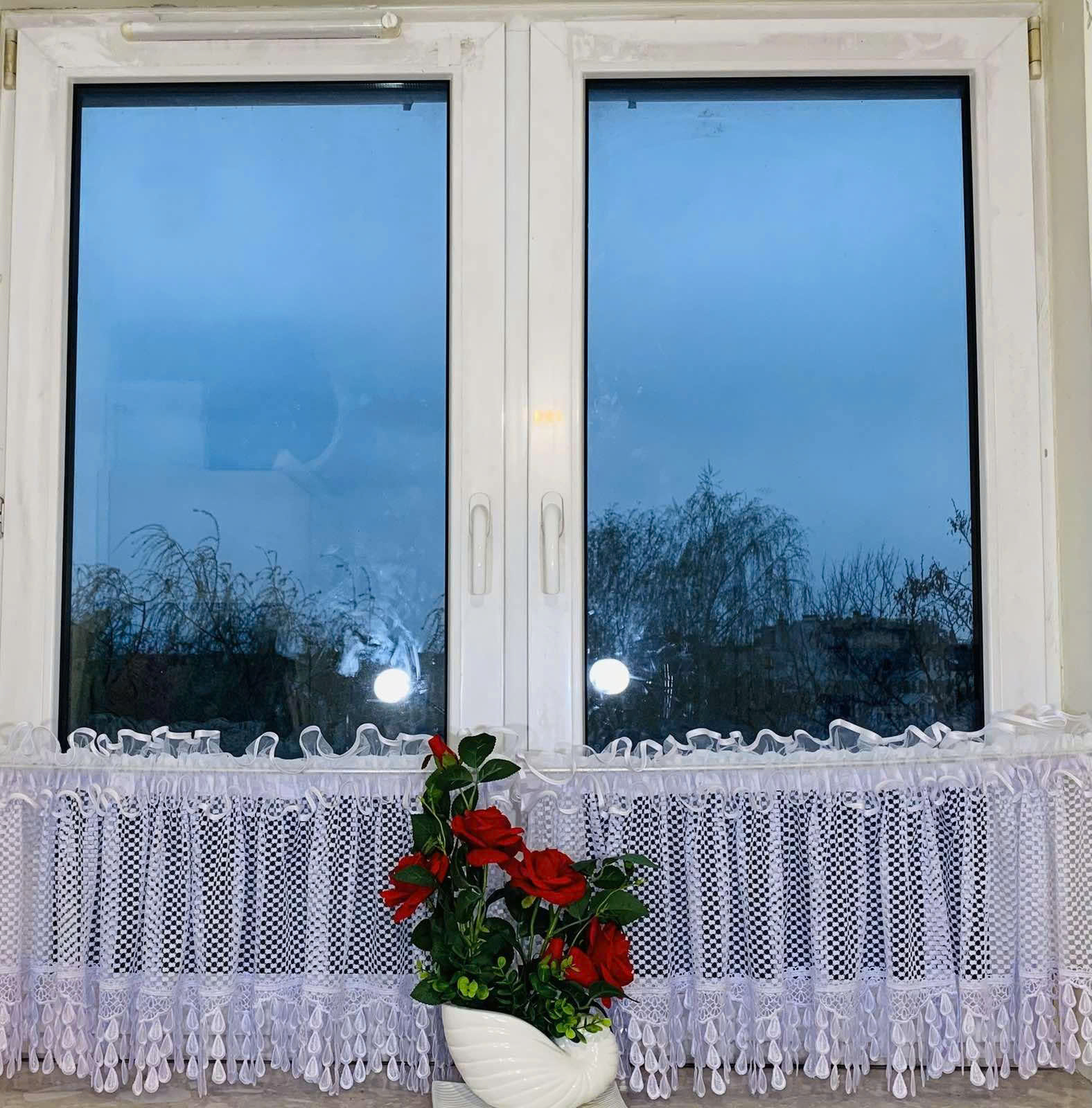 Firanki gotowe Roz 300 x 45