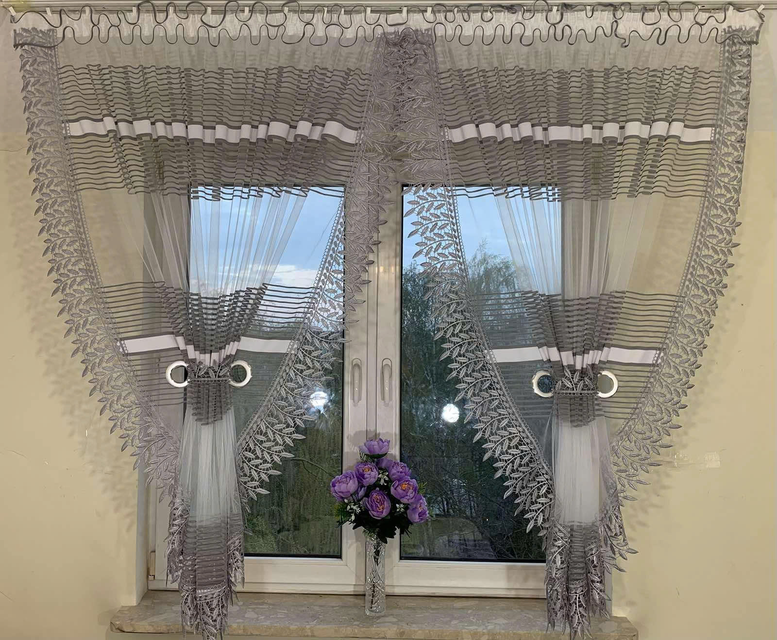 Firanki gotowe Roz 400 x 160 1