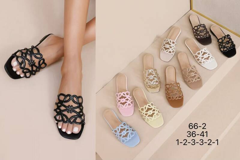 Klapki damskie Roz 36-41/ 12 par