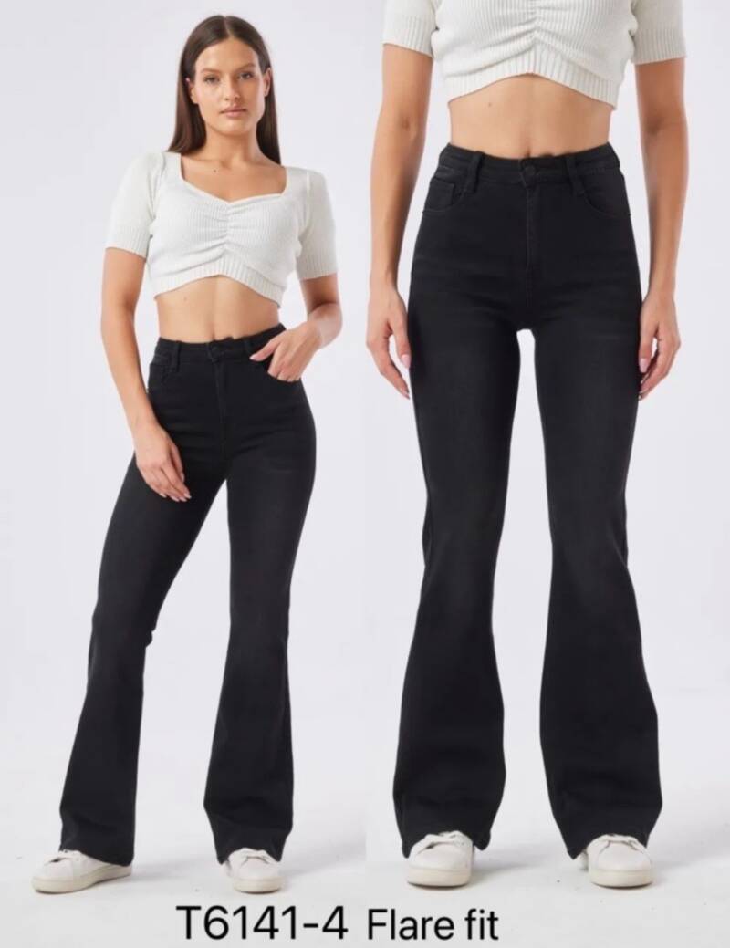 Spodnie damskie jeansy Roz XS-XL, 1 Kolor Paczka 10 szt