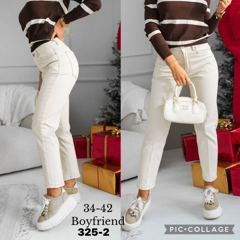 Spodnie damskie jeansy Roz 34-42, 1 Kolor Paczka 10 szt