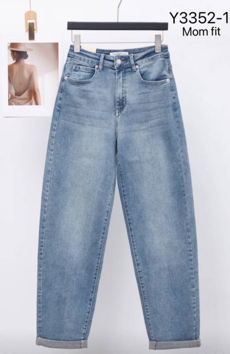 Spodnie damskie jeansy Roz XS-XL, 1 Kolor Paczka 10 szt