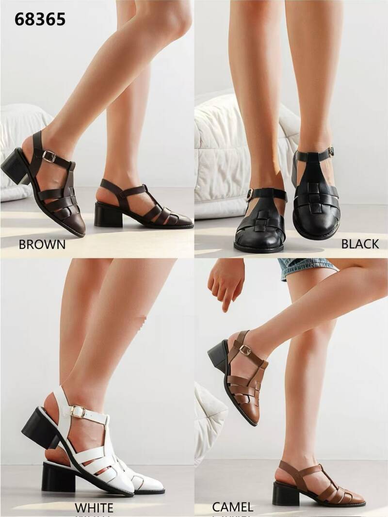 Sandały płaskie damskie Roz 36-41/ 12 par