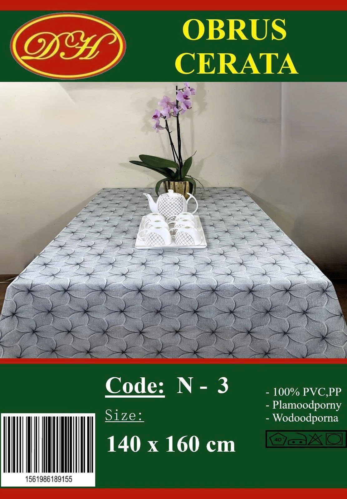 Obrus Cenrata Plamoodporny Roz 50 x180