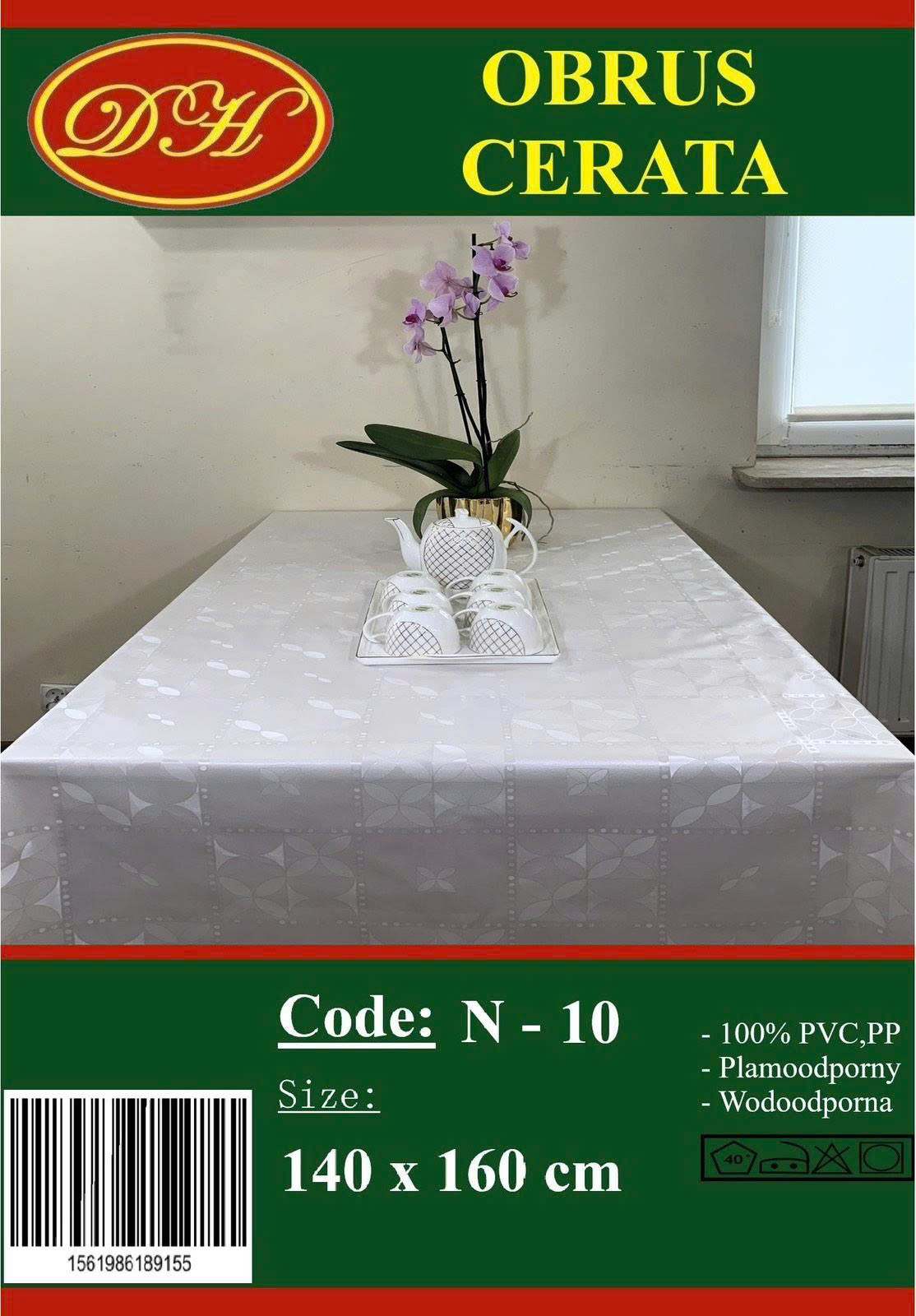 Obrus Cenrata Plamoodporny Roz 140 x 350