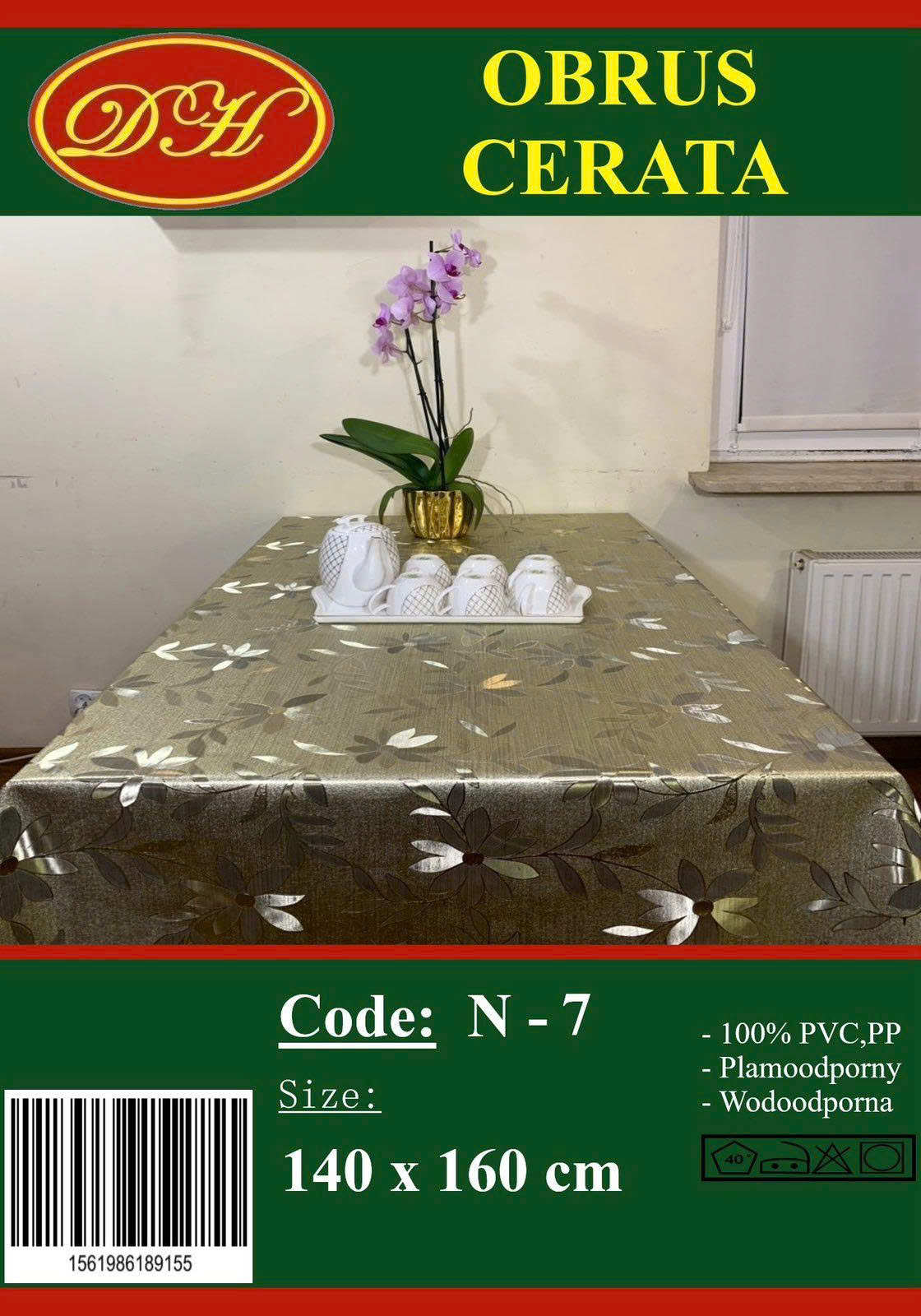 Obrus Cenrata Plamoodporny Roz 140 x 300