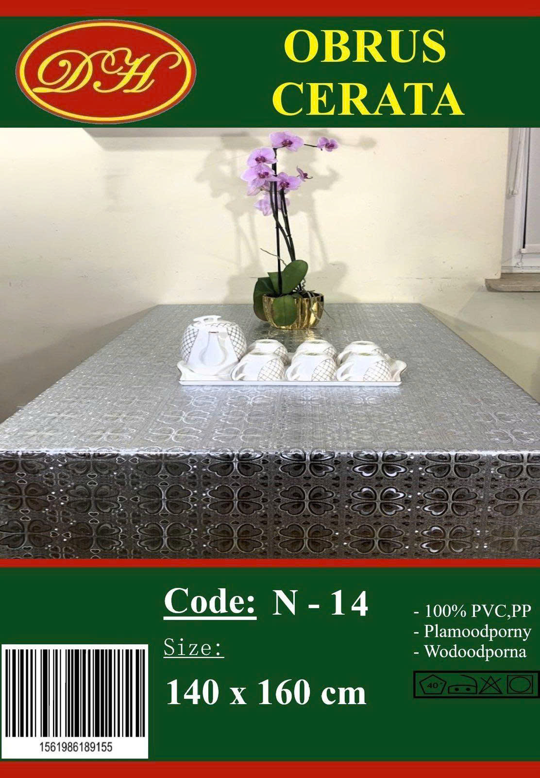 Obrus Cenrata Plamoodporny Roz 140 x160