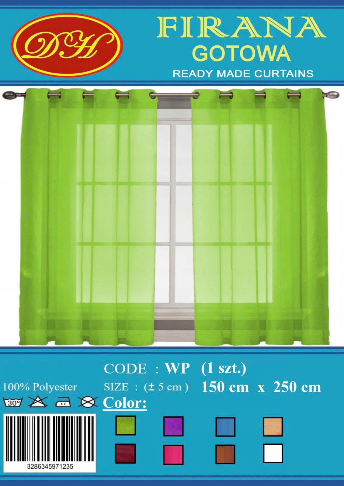 Firanki gotowe 500 x 250