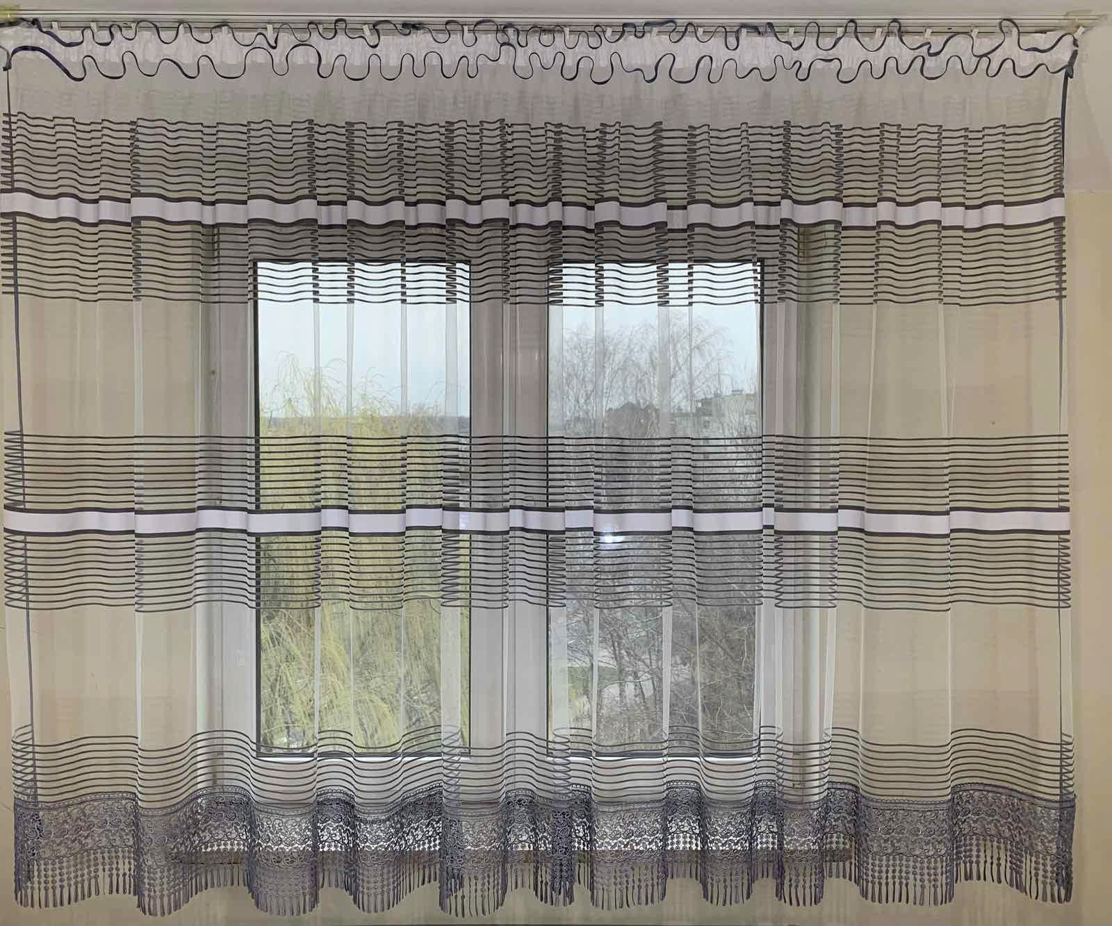 Firanki gotowe Roz 400 x 160