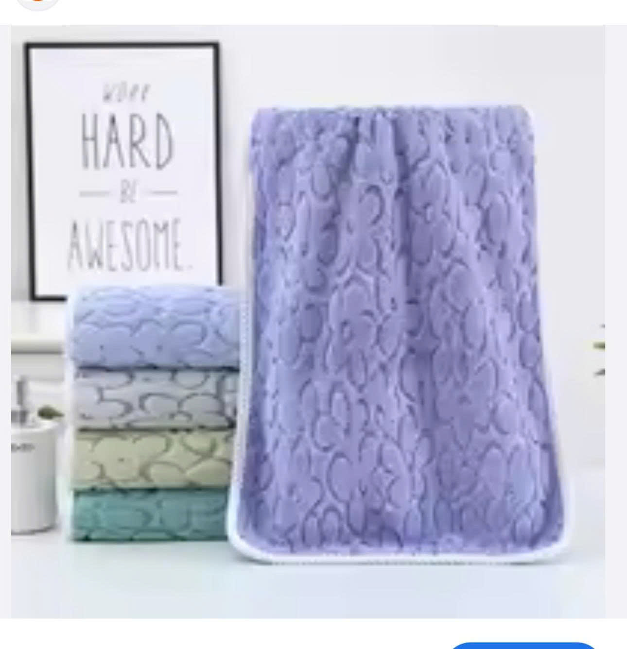 Ręczniki Roz 70 x 140, Mix kolorów Paczka 6 szt 1