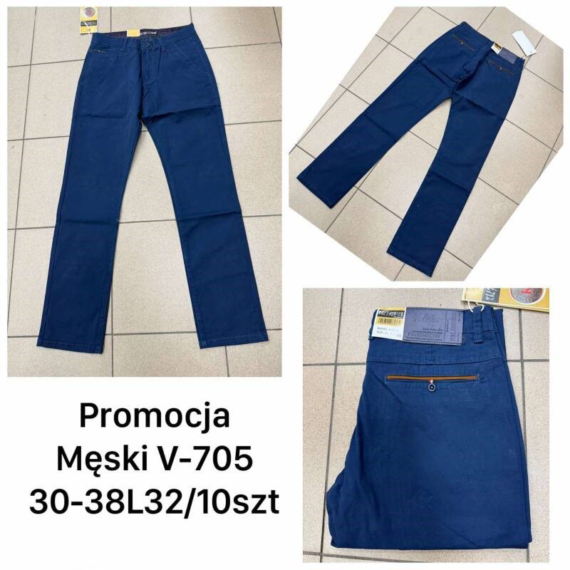 Spodnie jeansy meskie Roz 30-38, 1 Kolor .Paczka 10 szt