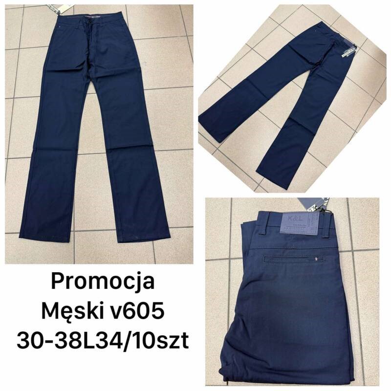 Spodnie jeansy meskie Roz 30-38, 1 Kolor .Paczka 10 szt 1