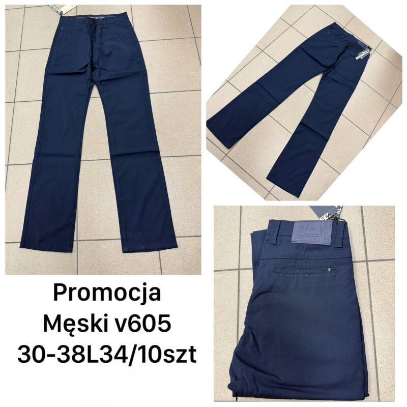 Spodnie jeansy meskie Roz 30-38, 1 Kolor .Paczka 10 szt