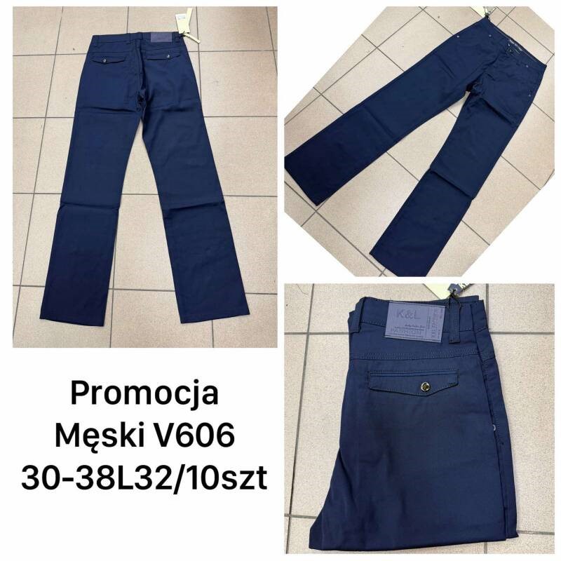 Spodnie jeansy meskie Roz 30-38, 1 Kolor .Paczka 10 szt