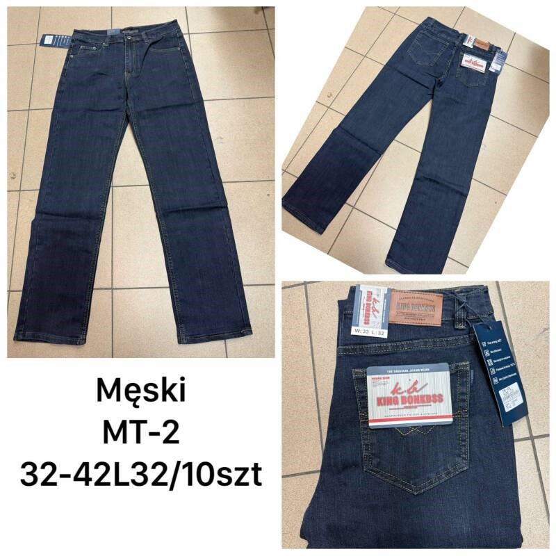 Spodnie jeansy meskie Roz 32-42, 1 Kolor .Paczka 10 szt