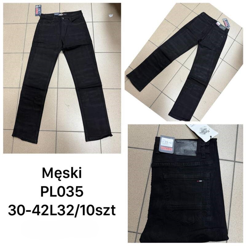 Spodnie jeansy meskie Roz 30-42, 1 Kolor .Paczka 10 szt