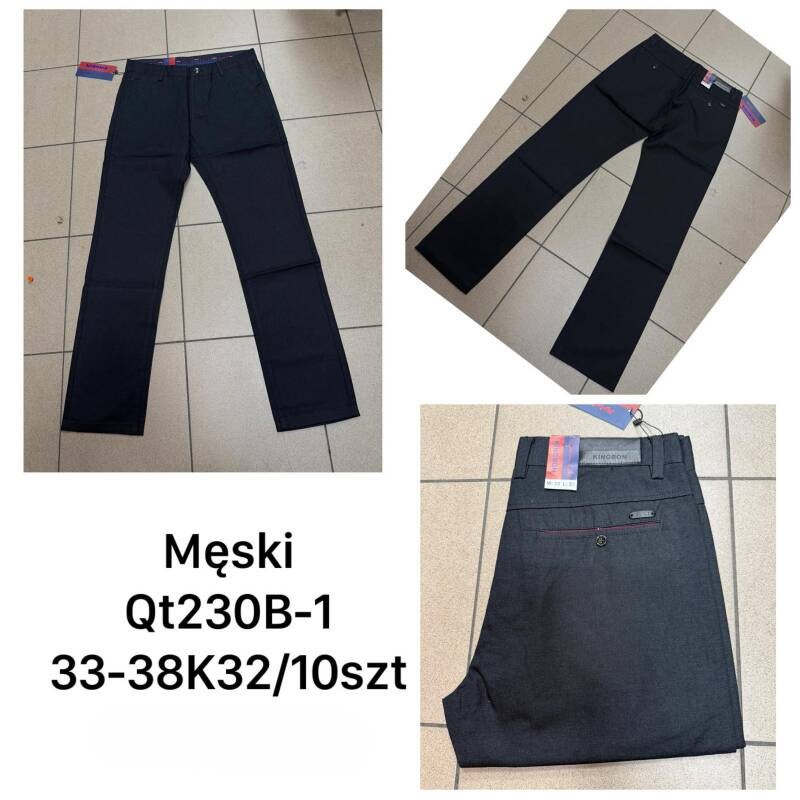 Spodnie jeansy meskie Roz 33-38, 1 Kolor .Paczka 10 szt 1