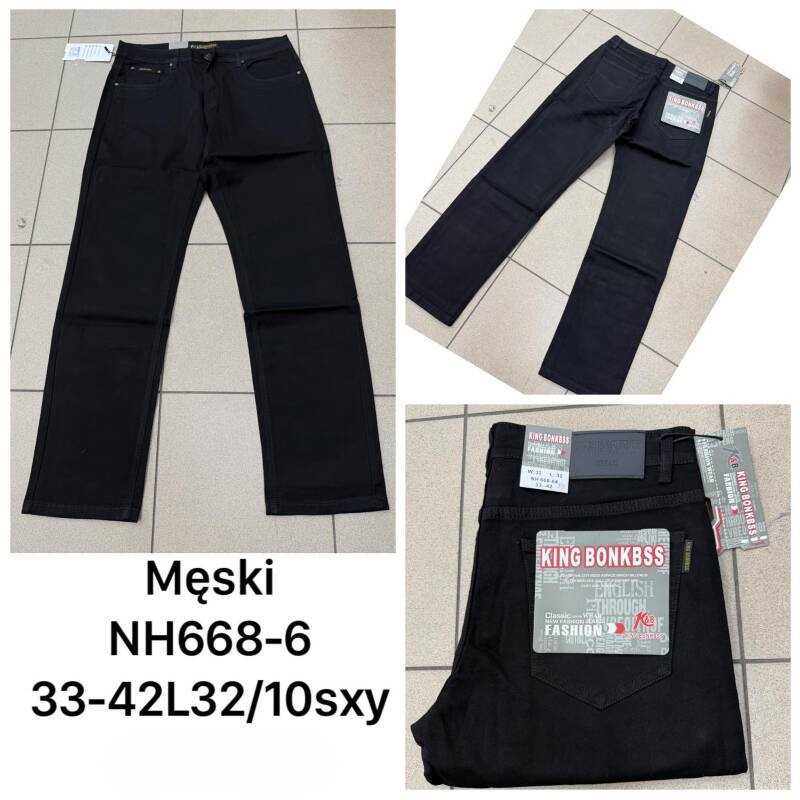 Spodnie jeansy meskie Roz 33-42, 1 Kolor .Paczka 10 szt 1
