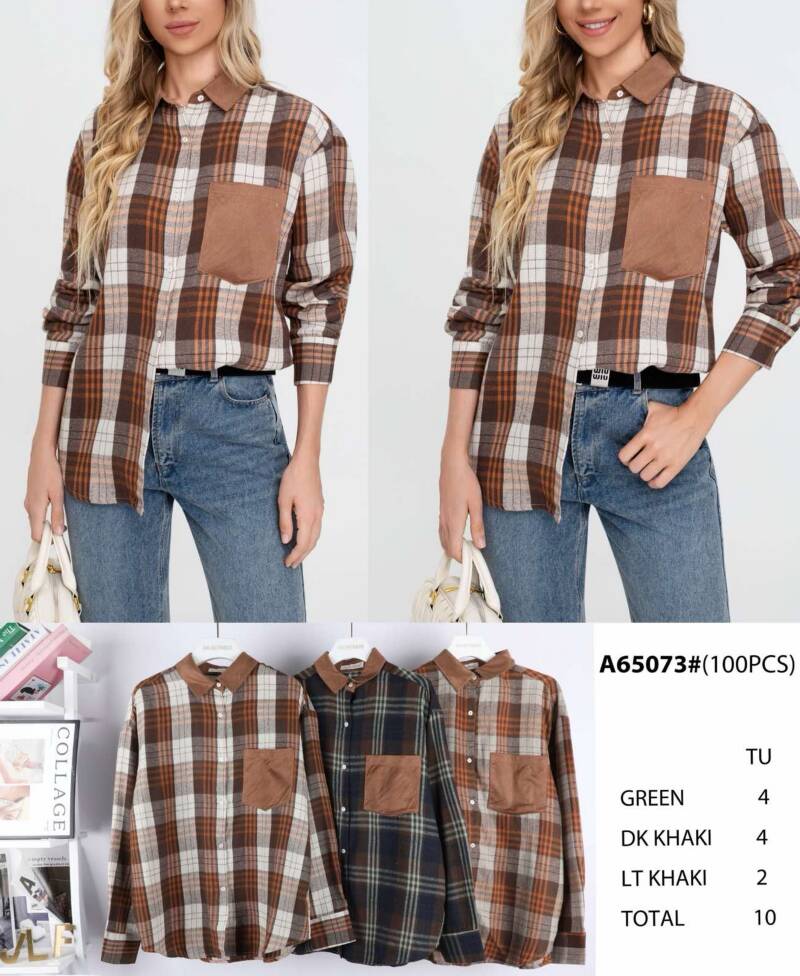 Bluzy damskie (Francja produkt) Roz Standard, Mix Kolor .Paczka 10 szt 1