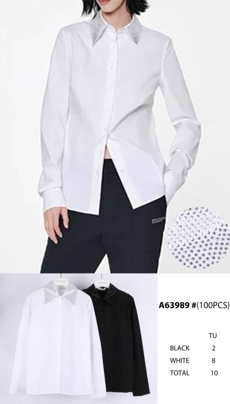 Bluzy damskie (Francja produkt) Roz Standard, Mix Kolor .Paczka 10 szt 1