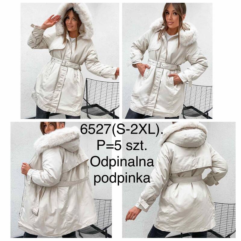 Kurtki damskie cienki Roz S-2XL, 1 Kolor Paczka 5 szt