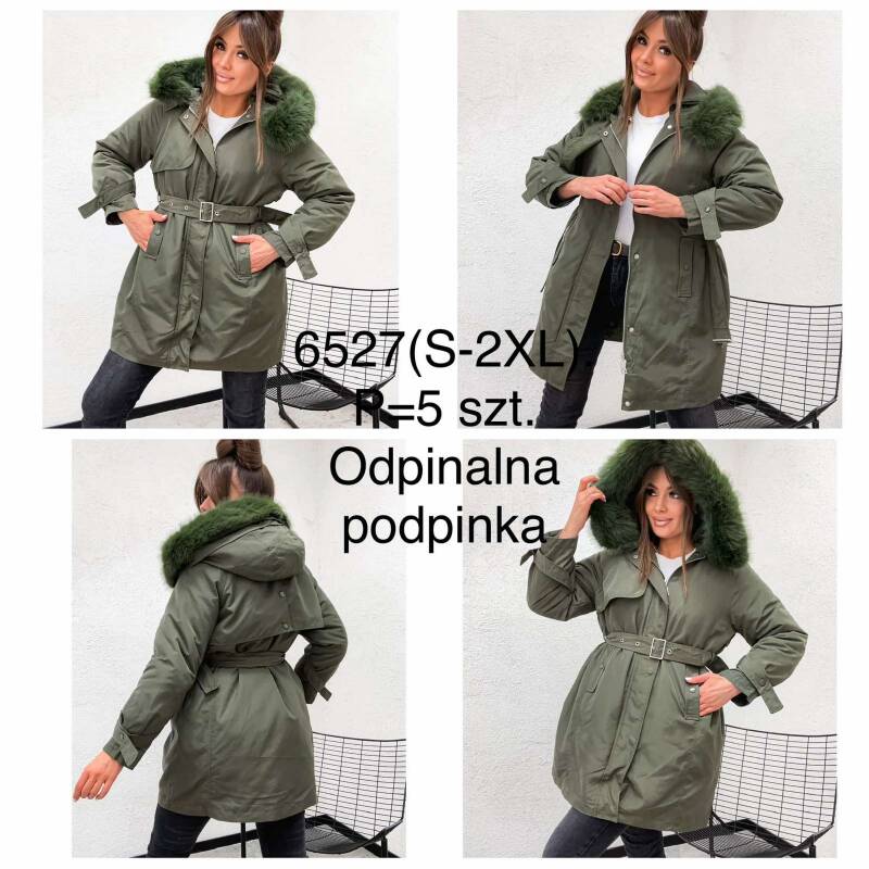 Kurtki damskie cienki Roz S-2XL, 1 Kolor Paczka 5 szt