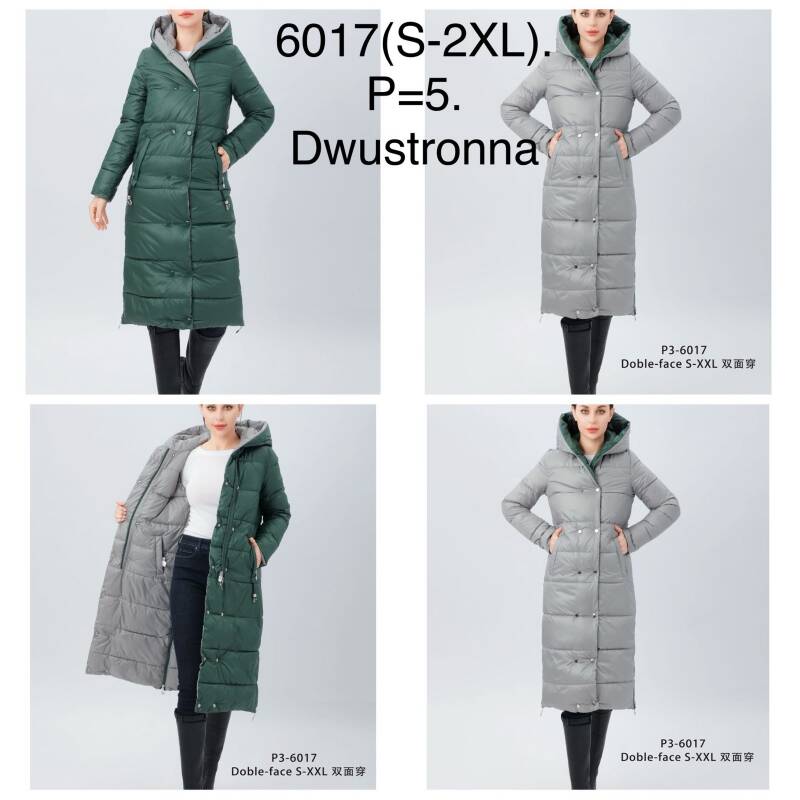 Plaszcze damkie Roz S-2XL, 1 Kolor Paczka 5 szt