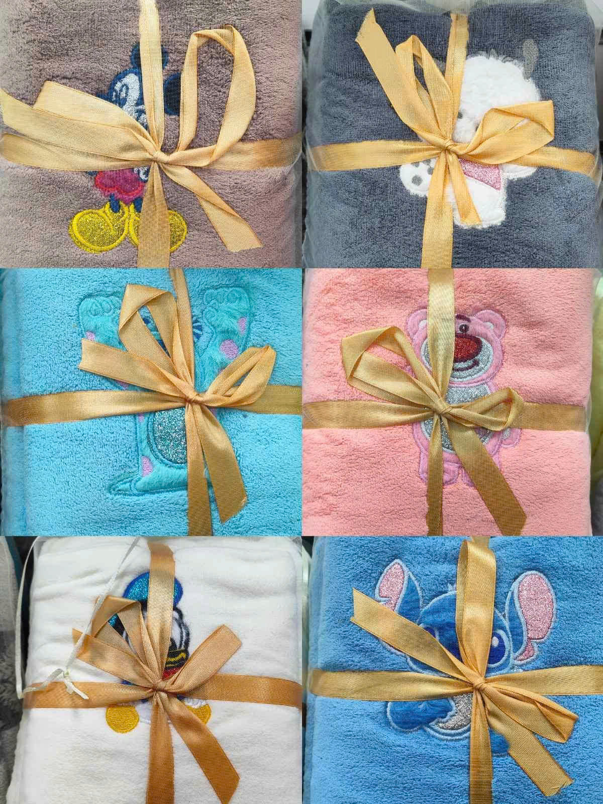 Ręczniki Bawełna Roz 35 x75, Mix kolorów Paczka 12 szt