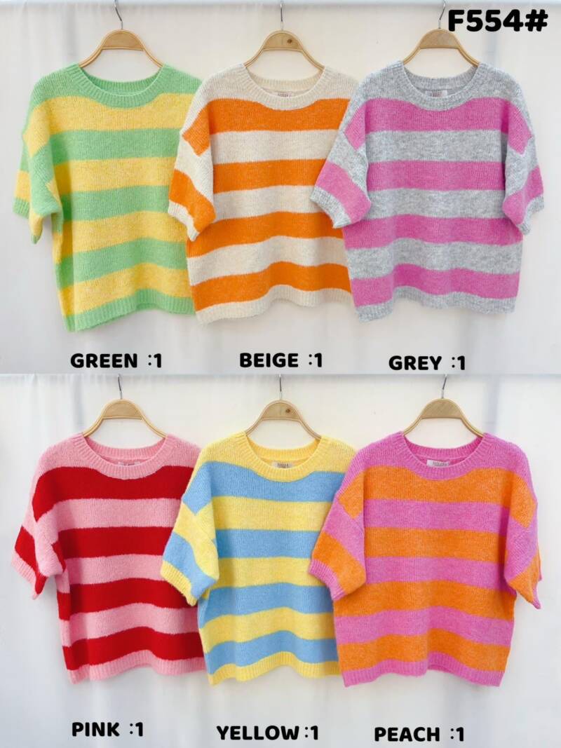 Swetry damskie Roz Standard, Mix Kolor Paczka 8 szt