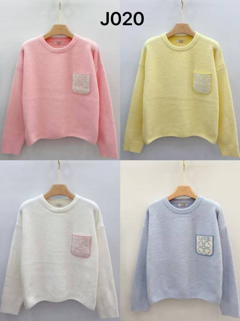 Swetry damskie Roz Standard, Mix Kolor Paczka 8 szt