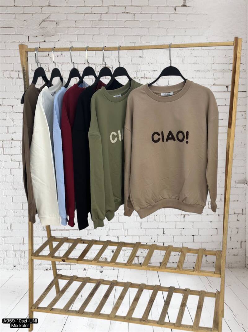 Swetry damskie Roz Standard, Mix Kolor Paczka 10 szt