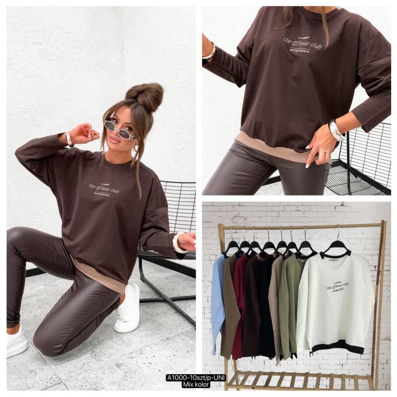 Swetry damskie Roz Standard, Mix Kolor Paczka 10 szt