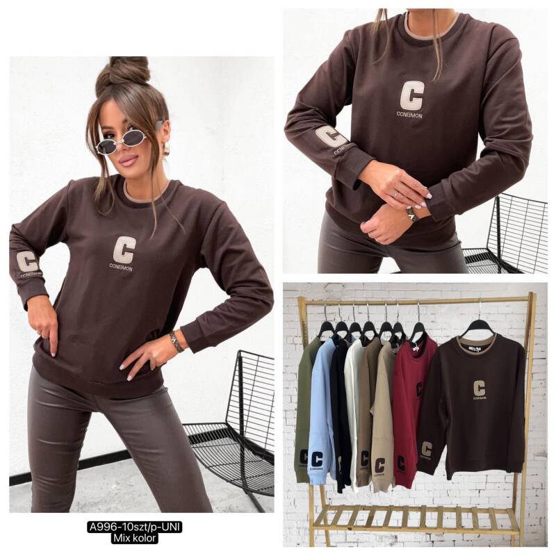 Swetry damskie Roz Standard, Mix Kolor Paczka 10 szt