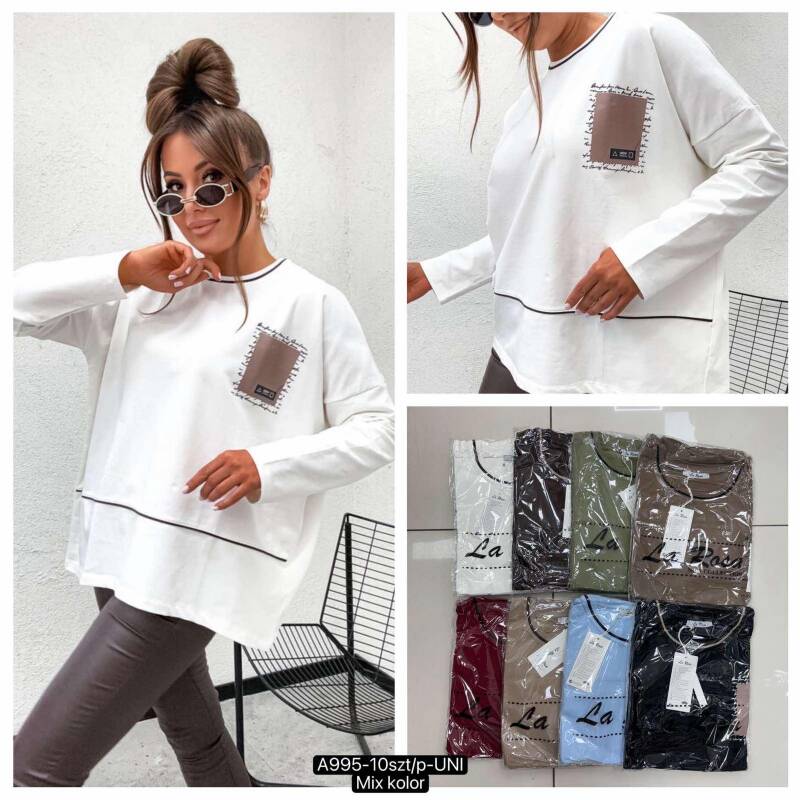 Swetry damskie Roz Standard, Mix Kolor Paczka 10 szt