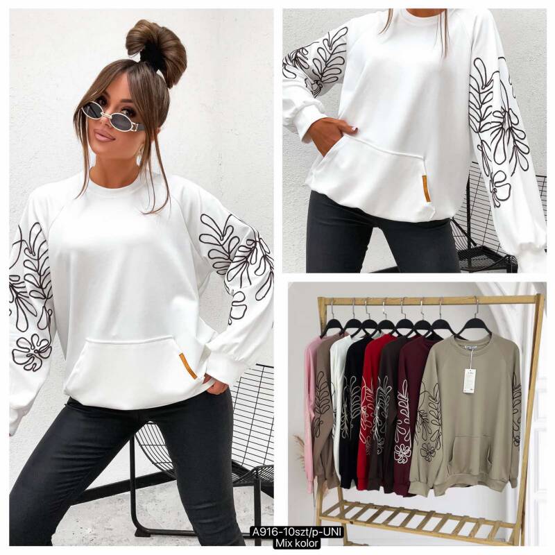 Swetry damskie Roz Standard, Mix Kolor Paczka 10 szt 1