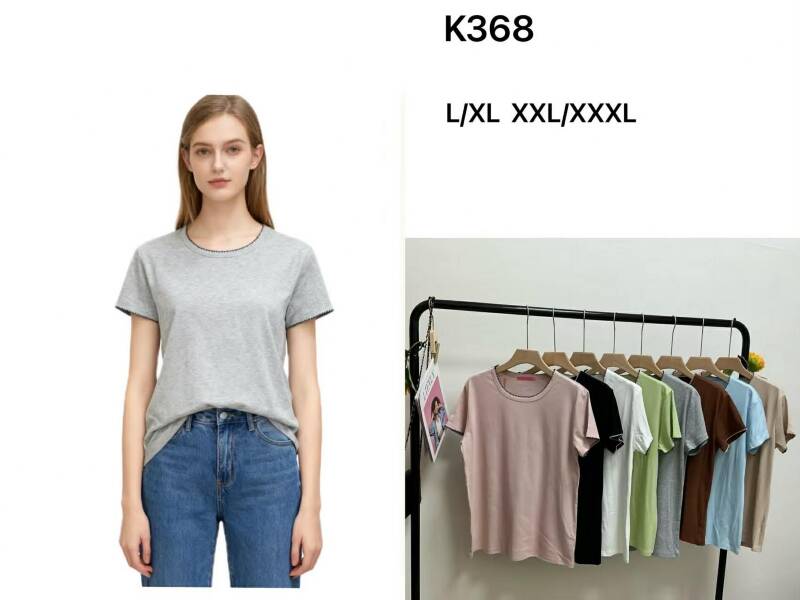 Bluzki damskie Roz L/XL-2XL/3XL, Mix Kolor Paczka 12 szt